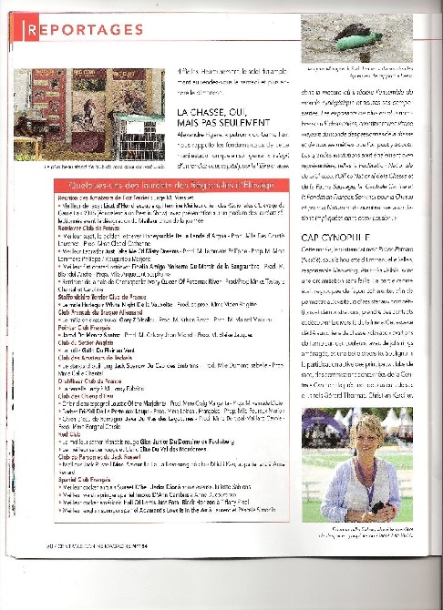 Du Domaine Du Fuchsberg - Centrale Canine Magazine N° 184