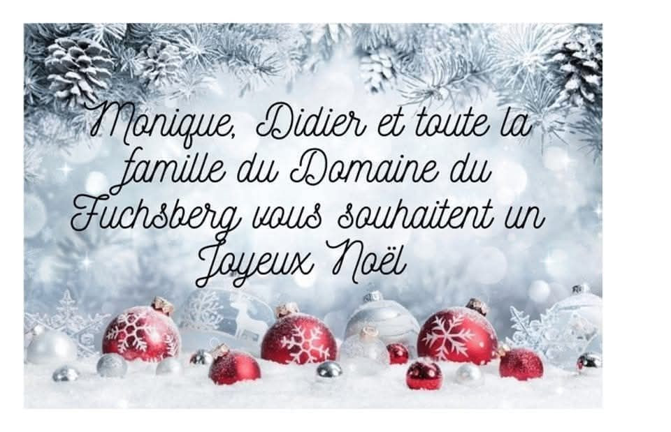 Du Domaine Du Fuchsberg - Joyeux Noël à tous !